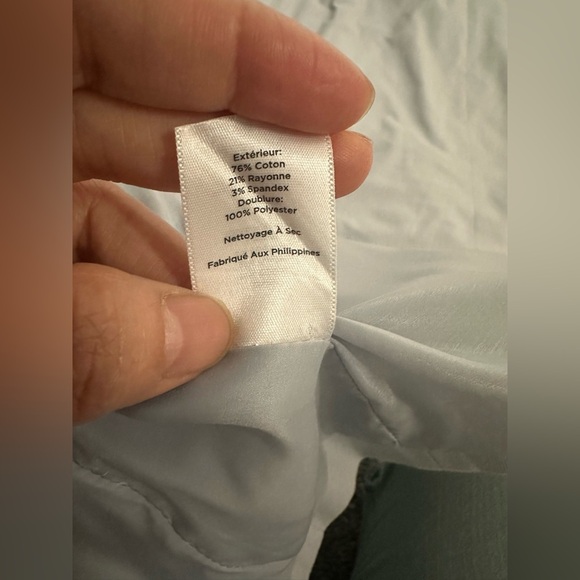 Talbots Grayish blue Blazer with Dress size 4 petite - Picture 10 of 14